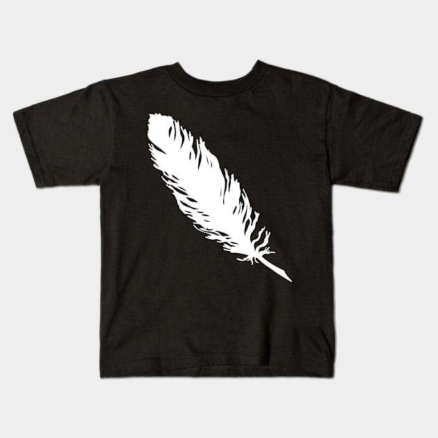 Feather Kids T-Shirt by ShirtyLife